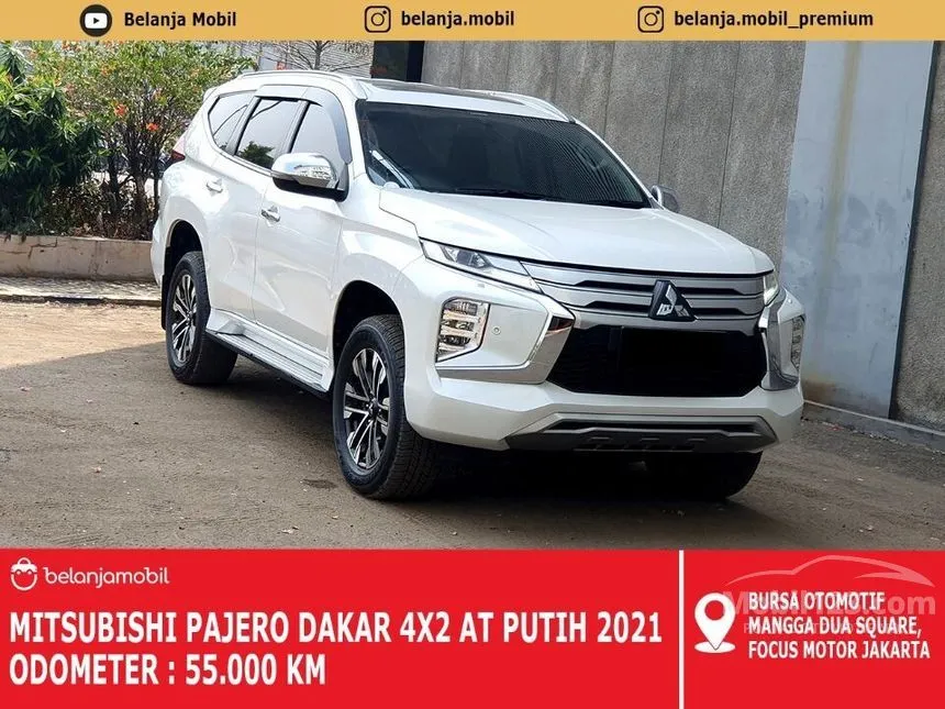 Jual Mobil Mitsubishi Pajero Sport 2021 Dakar 2.4 di DKI Jakarta Automatic SUV Putih Rp 475.000.000