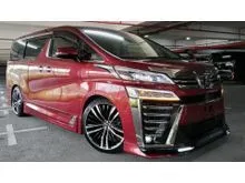 2019 Toyota Vellfire 2.5 ZG red colour With TRD bodykit
