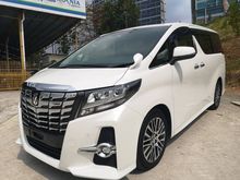 2015 Toyota Alphard 2.5 SC Package MPV
