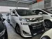 Recon 2020 Toyota Vellfire 2.5 V 7 Seater Auto Seat Unregister