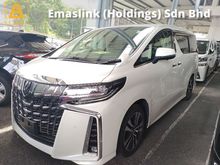 2018 Toyota Alphard 2.5 SC SUNROOF LANE ASSIST SENSOR PRE CRASH SYSTEM 360 SURROUND CAMERA PRICE INCLUSIVE SST FREE 2 YEARS WARRANTY