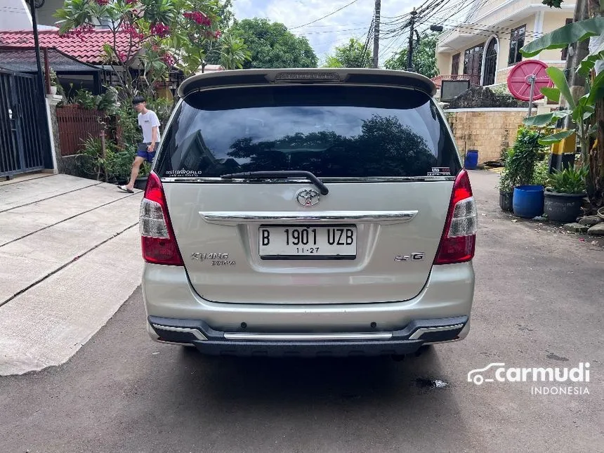 2012 Toyota Kijang Innova G MPV