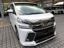 Toyota Vellfire 2.5 ZG Spec MPV 2017