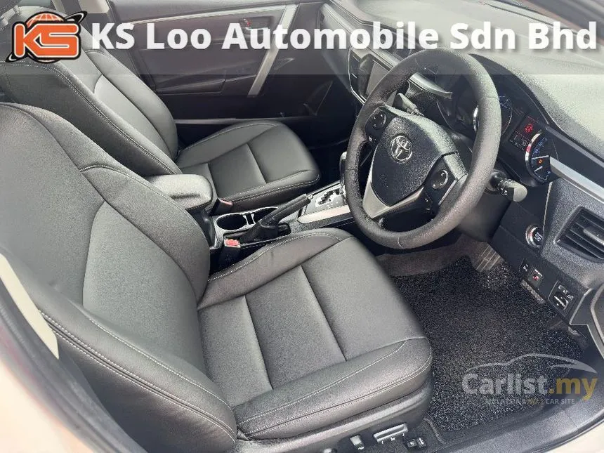 2015 Toyota Corolla Altis V Sedan