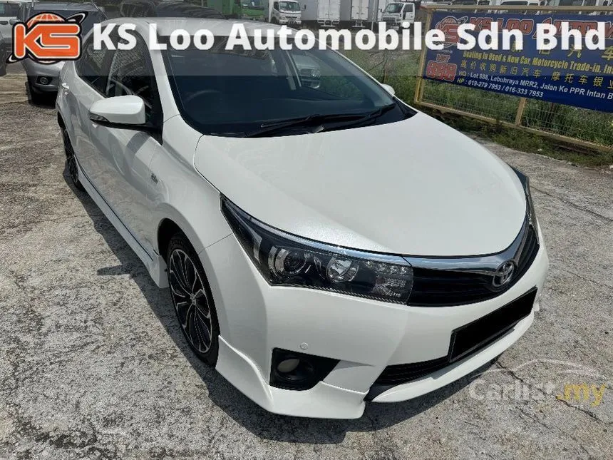 2015 Toyota Corolla Altis V Sedan