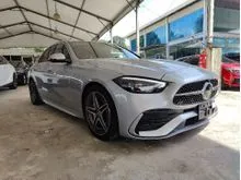 7K MILEAGE ONLY 2023 Mercedes-Benz C180 1.5 AMG C200 SPECIAL OFFER NEW MODEL UNREG