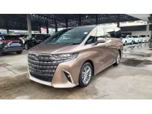2025 Toyota Alphard 2.5 Z Modelista MPV JBL Sunroof Side Step 360 Camera PCS LDA HUD DIM BSM PB Unreg