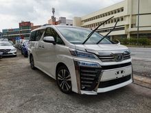 [O-Deposit* Genuine Mileage* Provide Warranty* Highest Loan* Highest Grade Car* 2018 Toyota Vellfire 2.5 ZG Full Spec* Alphard