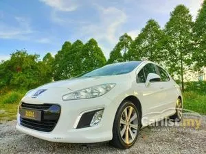 2013 Peugeot 308 1.6 Hatchback (A) TURBO FACELIFT #F.SERVICE RECORD 30K KM #6SPEED #PANOROMIC #ONE OWNER KL #FACTORY ORIGINAL COLOR #DONT MISS UP