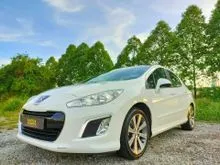 2013 Peugeot 308 1.6 Hatchback (A) TURBO FACELIFT #F.SERVICE RECORD 30K KM #6SPEED #PANOROMIC #ONE OWNER KL #FACTORY ORIGINAL COLOR #DONT MISS UP