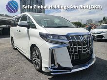 2018 Toyota Alphard 2.5 SC,FULL, MONDELISTA BODYKIT, SUNROOF,JBL,4 CAM,DIM,BSM,PRE CRASH,18 UNREG,GRADE 4