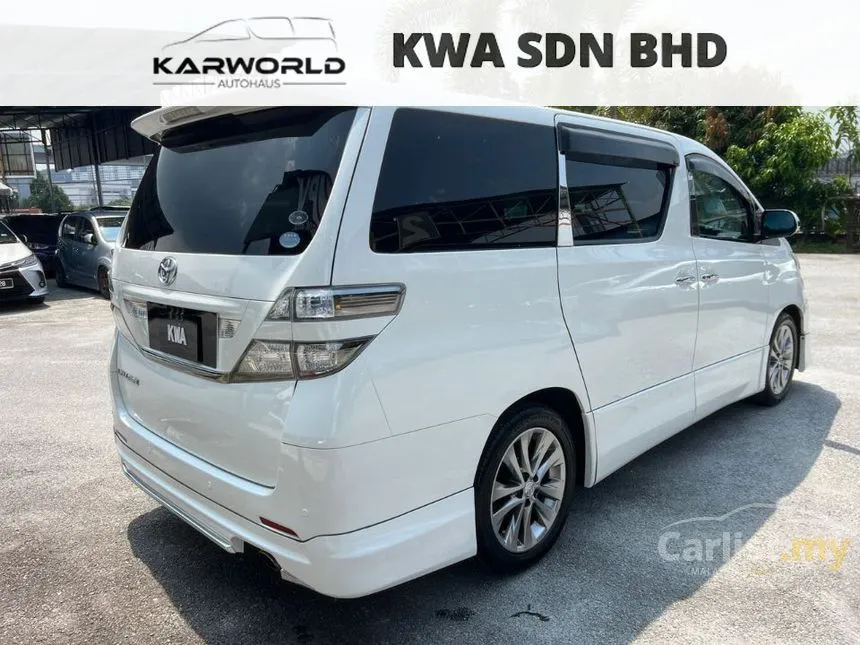 2011 Toyota Vellfire Z Platinum MPV