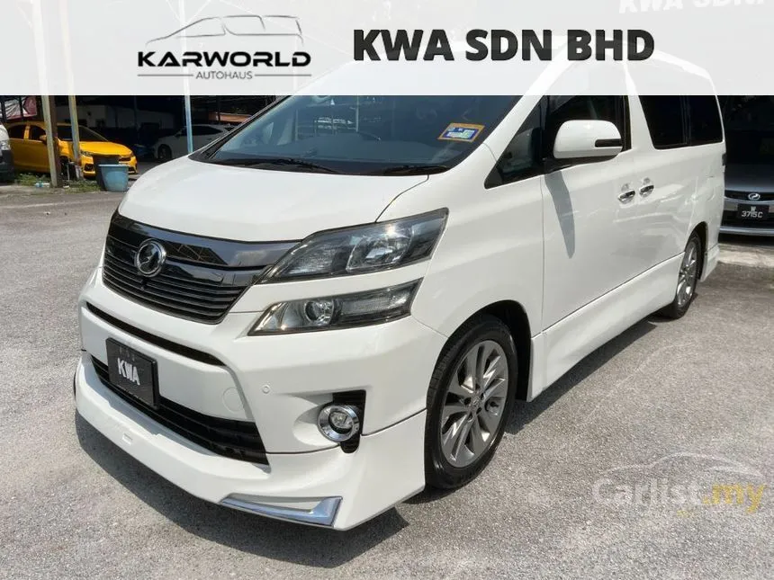 2011 Toyota Vellfire Z Platinum MPV