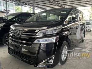 2019 Toyota Vellfire 2.5 FACELIFT 8SEAT 2PDOOR PRE CRASH SYSTEM WITH 2WD PROMOTION PRICE 