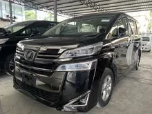 2018 Toyota Vellfire 2.5 FACELIFT 8SEAT 2PDOOR PRE CRASH SYSTEM WITH 2WD PROMOTION PRICE
