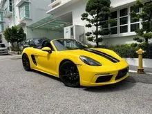 2016 Porsche 718 2.0 Boxster Convertible