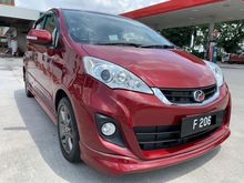 2016 Perodua Alza 1.5 Advance MPV,ROOF TOP DVD,1 MALAY OWNER,FULL SERVICE PERODUA,LOW MILEAGE 64142KM DONE,GENUINE YEAR MAKE AND ACTUAL SPEC. KM DONE,