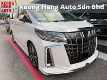 2021 Toyota Alphard 2.5 G SC Modellista Kit Sunroof DIM BSM DVD 360 Camera Registered 2023 Free 2 Years Warranty