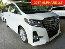 2017 Toyota Alphard 2.5 G SA MPV