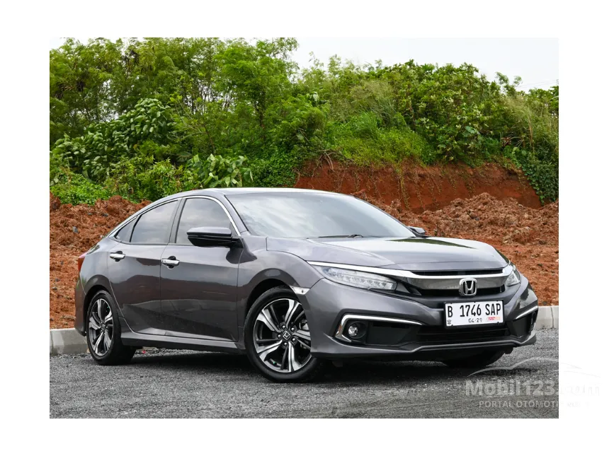 Jual Mobil Honda Civic 2019 1.5 di Banten Automatic Sedan Abu