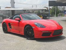 2018 PORSCHE BOXSTER 2.0 718 WITH SPORT EXHAUST