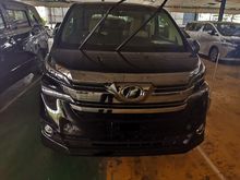 2017 Toyota Vellfire 2.5 Base Spec MPV