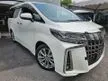 Recon 2020 Toyota Alphard 2.5 S TYPE GOLD DIM BSM SUNROOF KL AP UNREG