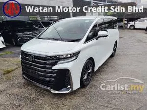 2025 Toyota Vellfire 2.4 Z Premier Moon Roof HUD DIM BSM Universal Side Step NEW CAR READY STOCK Grade 6A ( Promotion Free Tinted & Coating )