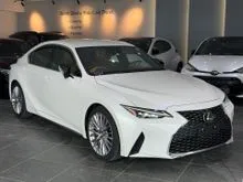 2023 Lexus IS 300 2.0 Version L 5A Brown Leather 360 Camera Keyless Entry Turbo Unit