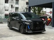 Black Interior/ JBL Sound Systems 2025 Toyota Vellfire 2.4 Z Premier MPV