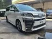 Recon 2018 Toyota Vellfire 2.5 ZG UNREG DIM ROOF MONITOR - Cars for sale