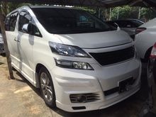 2011 Toyota Vellfire 2.4 Z Platinum Sunroof, 3 PD, REG 2014, FREE WARRANTY