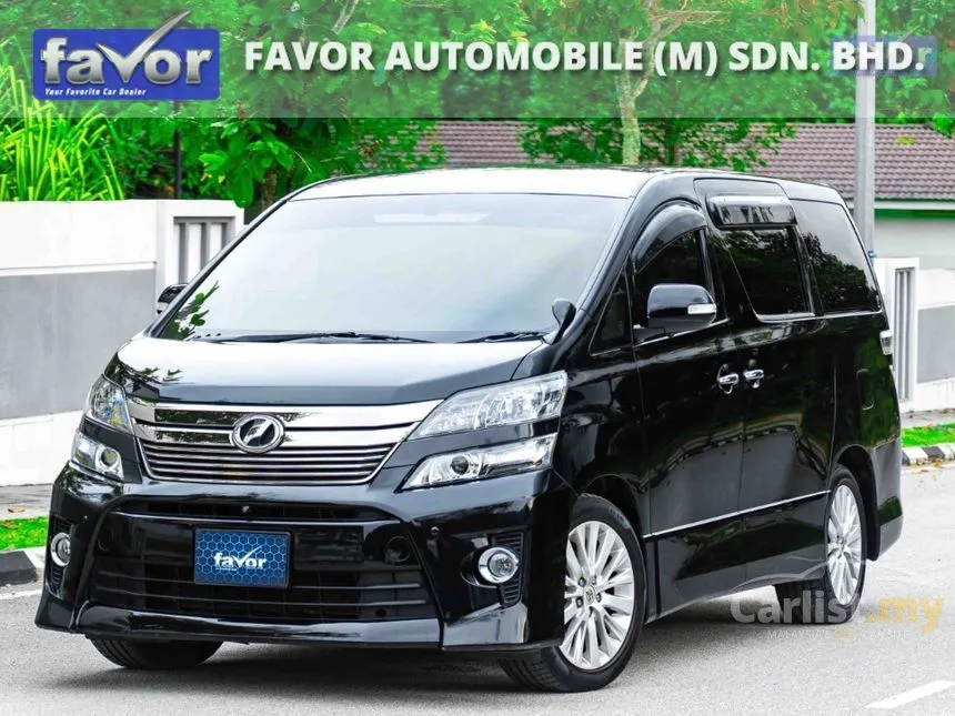 2013 Toyota Vellfire Z MPV