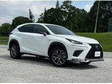 2020 Lexus NX 300T 2.0 F Sport FL NX300 (REAR AUTO POWER RECLINE HEAD-UP DISPLAY 360 CAM SUNROOF RED INTERIOR POWER BOOT)