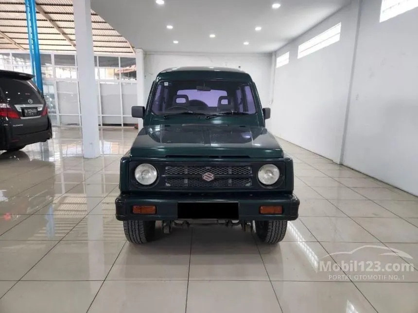 Jual Mobil Suzuki Katana 1998 GX 1.0 di Sumatera Utara Manual Wagon Hijau Rp 80.000.000