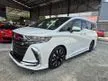 Recon 2023 Toyota Alphard 2.5 EXECUTIVE LOUNGE/NEW MODEL/HYBRID/GRD6A/1K KM/DIGITAL METER/MODELISTA BODYKIT/LIKE NEW/MOONROOF/DIM/BSM/360CAMERA/UNREG23