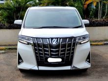 2018 Toyota Alphard 2.5 G Van Wagon putih km20ribuan pajak panjang 1 tahun