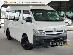 2012 Toyota Hiace 2.5 Window Van Van