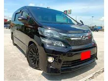 2013 Toyota VELLFIRE 3.5 V6 (A) ZG NEW FACELIFT HOME THEATER PILOT SEAT 2 POWER DOOR POWER BOOT 2.4