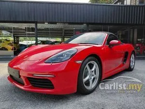 2021 Porsche 718 2.0 Boxster Convertible Red