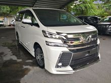 2015 Toyota Vellfire 2.5 ZG