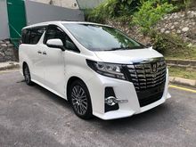 2017 50 SST OFF SUNROOF FULL LEATHER Toyota Alphard 3.5 SC SAC UNREG