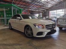 2016 UNREG MERCEDES BENZ E250 2.0 AMG ((( 4 YEAR WARRANTY ))) JAPAN (W213) SPEC ((( BURMESTER SOUND SYSTEM , POWER TRUNK , 4 CAMERA )))