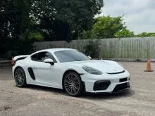 2017 Porsche 718 2.0 Cayman Coupe Convert GT4 Bodykit/Super Low Mileage