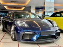 2022 Porsche 718 Cayman GT4 - GENTIAN BLUE