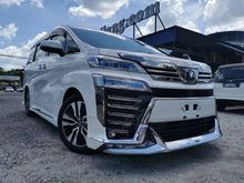 2018 Toyota Vellfire 2.5 ZG JBL 360 CAMERA