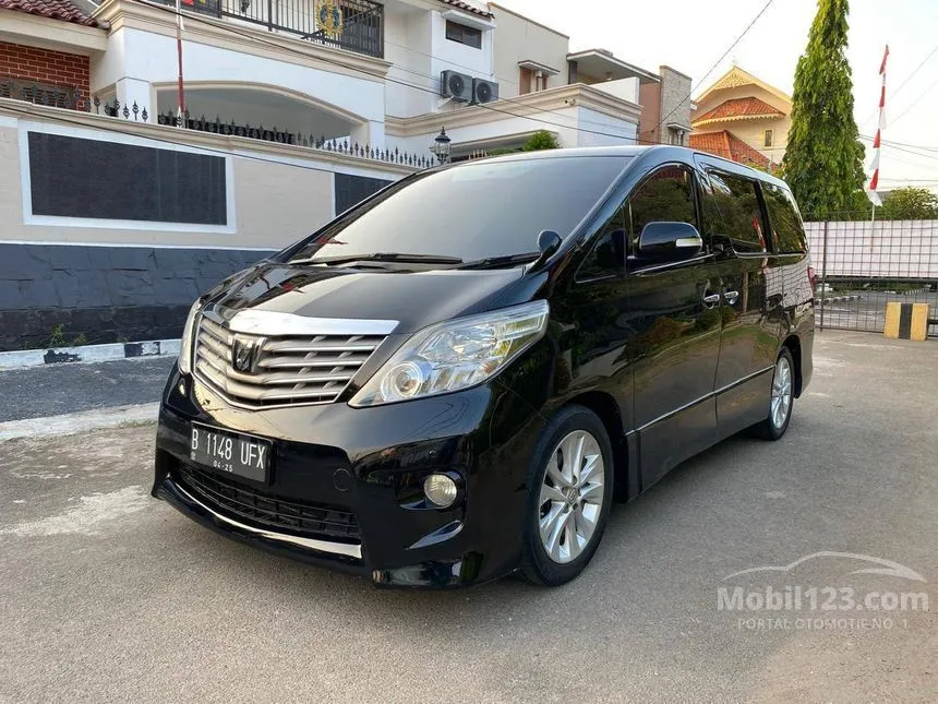 Jual Mobil Toyota Alphard 2010 S 2.4 di Jawa Barat Automatic MPV Hitam Rp 218.000.000