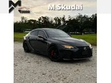 2021 Lexus IS 300 2.0 F Sport MODE BLACK EDITION SUNROOF 4CAM RED INTERIOR 29K KM 5YRS LEXUS WARRANTY