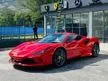 Recon [CARBON PACK] 2020 Ferrari F8 Tributo 3.9 Coupe [4K Mileage New Car, CALL FOR BEST DEAL OFFER]