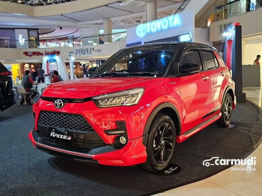 Jual Mobil Toyota Raize 2024 GR Sport 1.0 di Banten Automatic Wagon Merah Rp 233.300.000